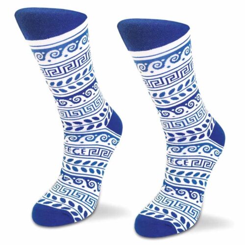 Ancient Greek Pattern Sock