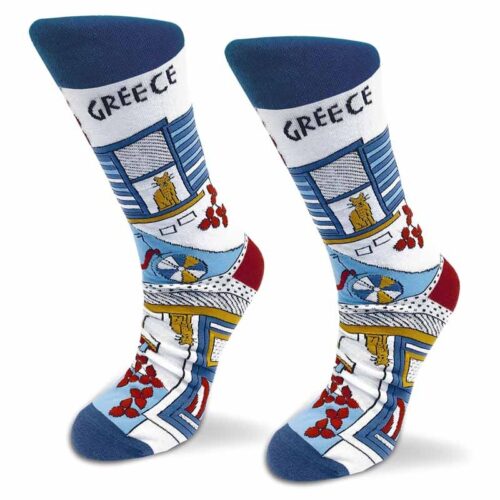 Greek Cafeneio Sock