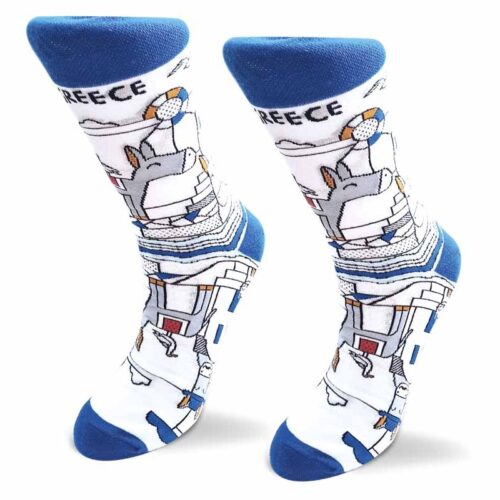 Greek Donkeys Sock
