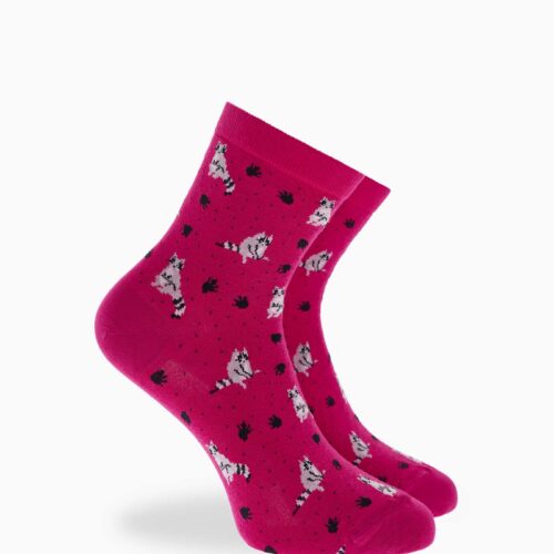 Racoon Bamboo Quarter Sock