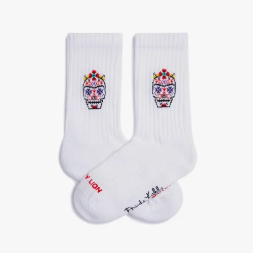 Kids Athletic Frida Calavera Sock