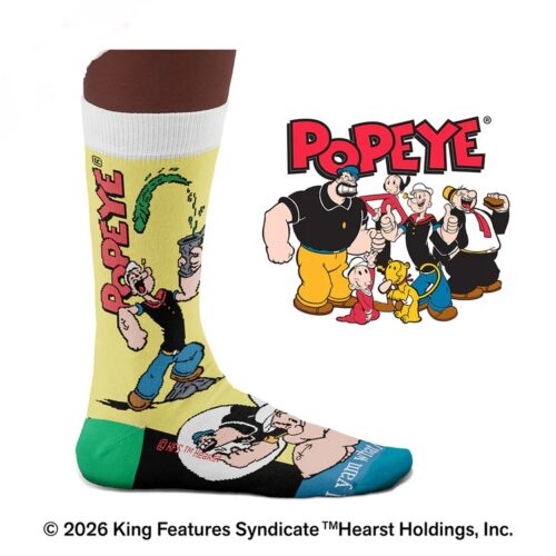 Popeye, I yam what I yam Sock