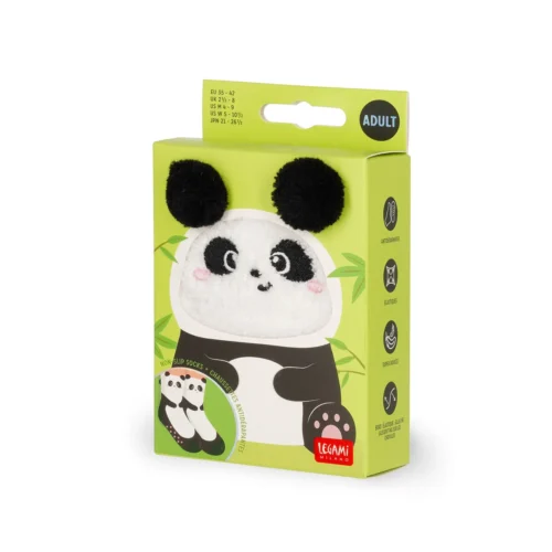 Non-Slip Panda Socks for Adults - It s a Match!
