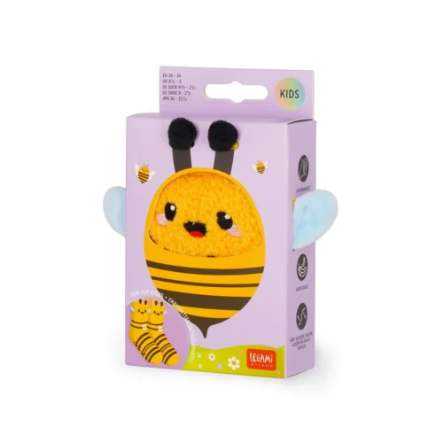 Non-Slip Bee Socks for Kids - It s a Match!