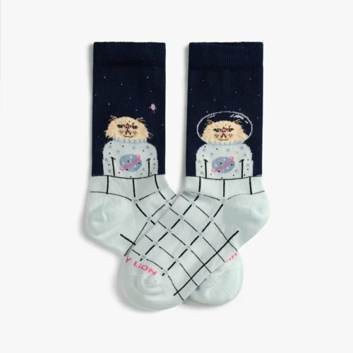 Space Cat Sock