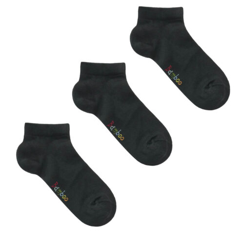 Junior 3 Pack Bamboo Low Socks