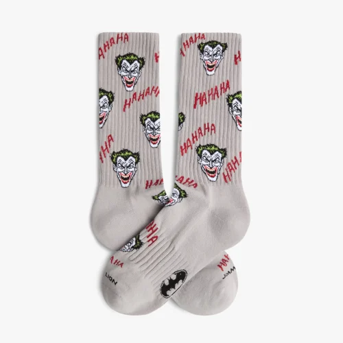 Athletic Batman Joker Sock