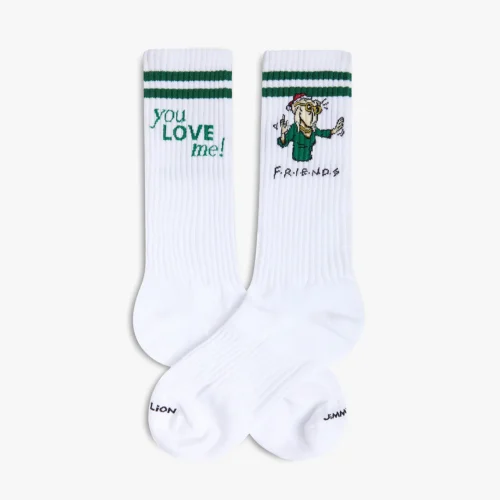 Athletic Friends You Love Me Sock