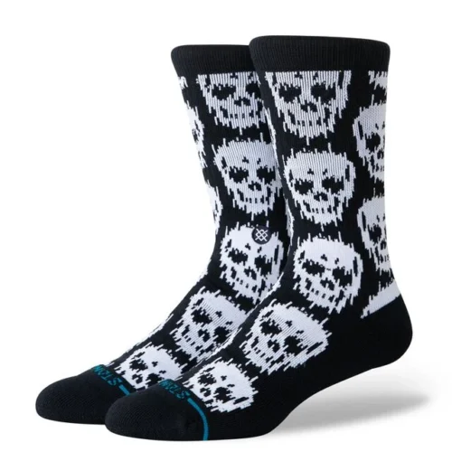 Static Skull Crew Sock